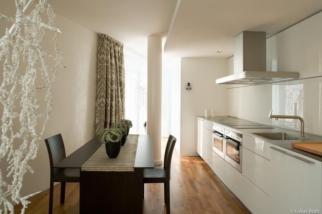 The Mandala Berlin, A Member Of Design Hotels Quarto foto A modern German kitchen